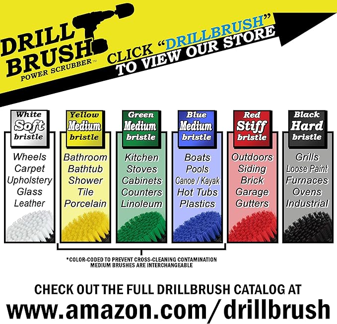 Drillbrush Shower Scrubber Drill Attachment - Image 3