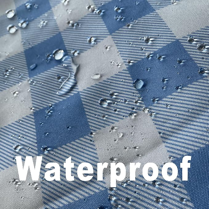 Classic Gingham Plaid Tablecloth Fabric - Image 3