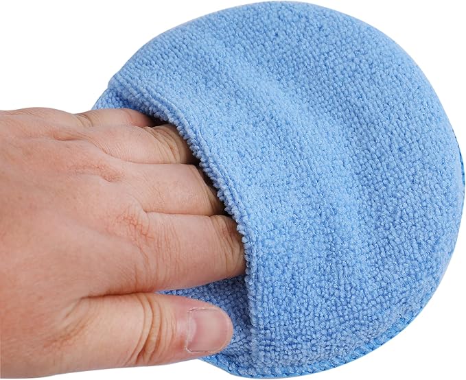 Fasmov 30 Pack Microfiber Wax Applicator - Image 3