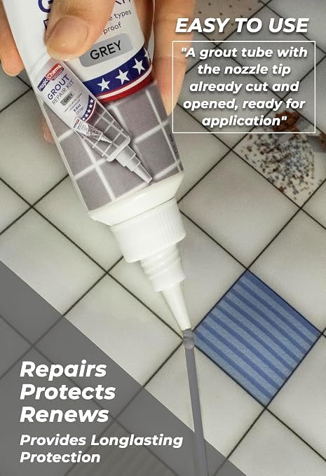 Tile Grout Repair, Grout Filler Tube Repair Kit, Tile Grout Paint, Grout Sealer - Image 2