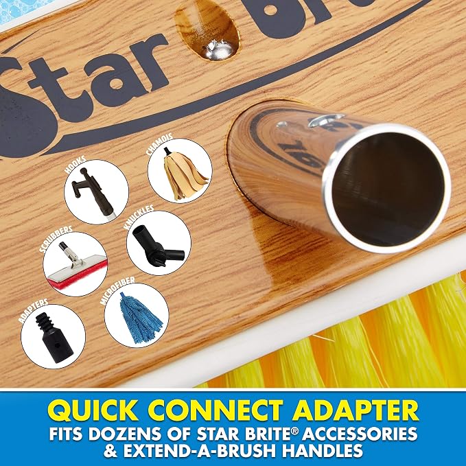 STAR BRITE 8" Premium Cleaning Brush - Image 5