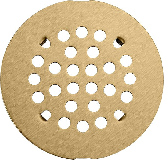 rrajj 4-1/4 Inch Round Snap-in Shower Floor Drain Cover Replacement Cover by RRAJJ