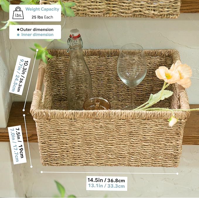 Large Wicker Storage Basket - Image 4