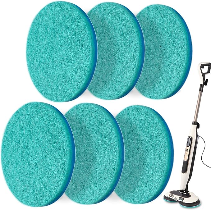 S7001 Upgraded Steam&Scrub Mop Pads by Frescares