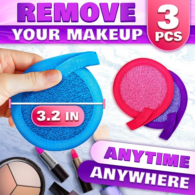 Makeup Remover Cloth Exfoliating Face Scrub - Image 2