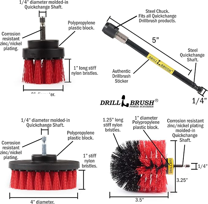 Stiff Bristle Power Scrubber Kit - Image 5