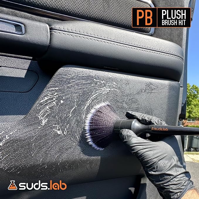Suds Lab PB Plush Brush Kit 3 Pack- Ultra-Soft Synthetic Bristle Brushes - Image 5