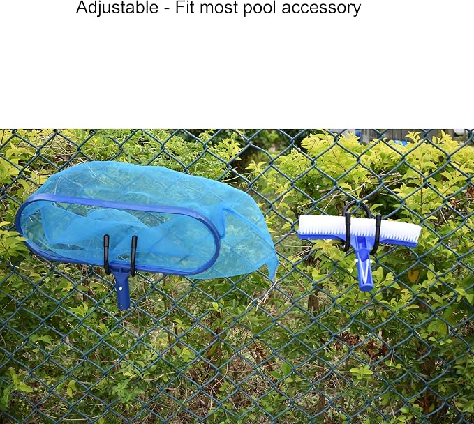 YYST Pool Tool Organizer Holder Pool Cleaning Accessory Organizer Holder Rack - Image 8