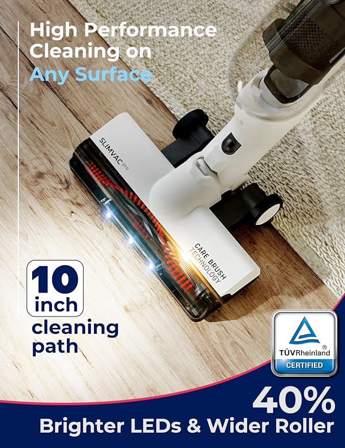 Roomie Tec SlimVac Pro Cordless Vacuum Cleaner - Image 4