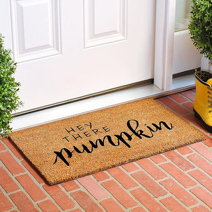 Calloway Mills Hey There Pumpkin Doormat, 24" x 48"