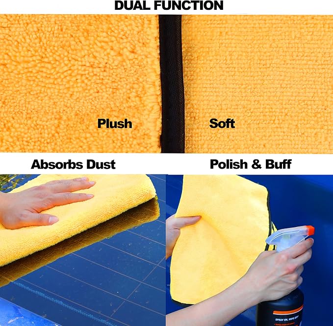 Simple Houseware Professional Grade Microfiber Towels - Image 2