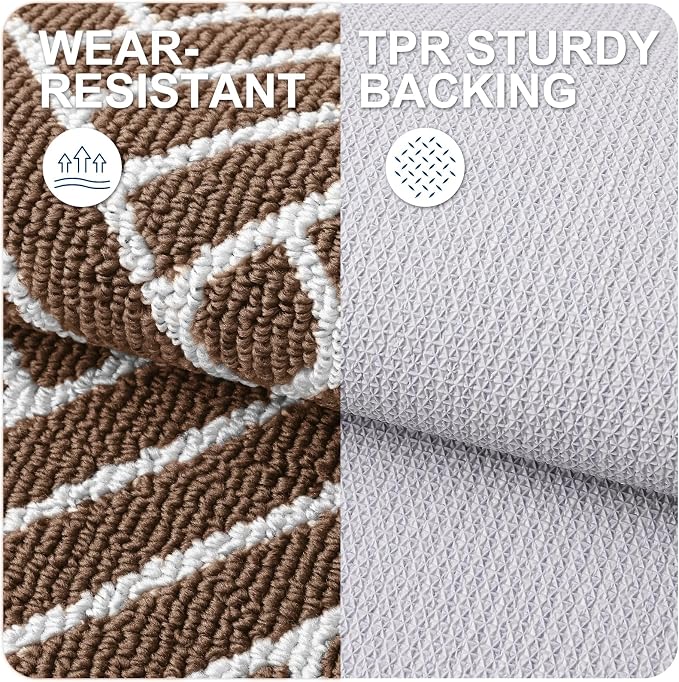 OLANLY Indoor Door Mat, 48x32 Inch, Dirt Resistant and Absorbent, Non-Slip - Image 3