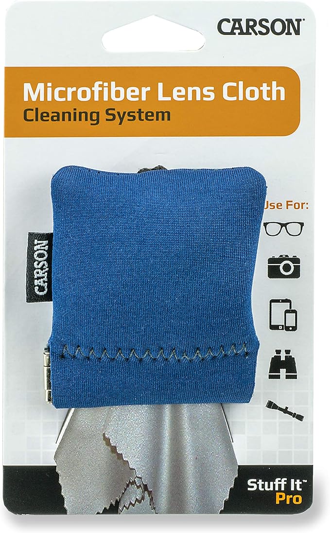 Carson Stuff-It Pro Microfiber Lens Cloth Cleaning System - Image 6