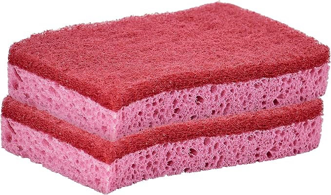 Non-Scratch Cellulose Sponge Kitchen Scrub Sponge by Superio
