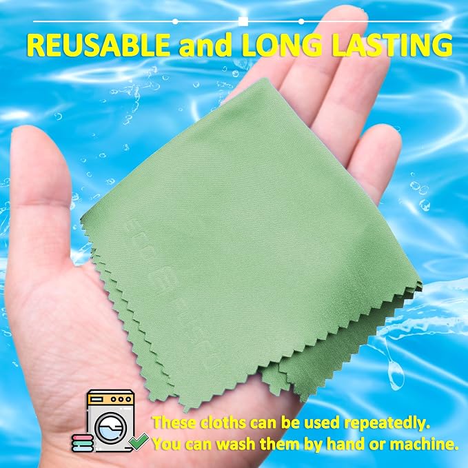 Eco-Fused Microfiber Cleaning Cloths - Image 4
