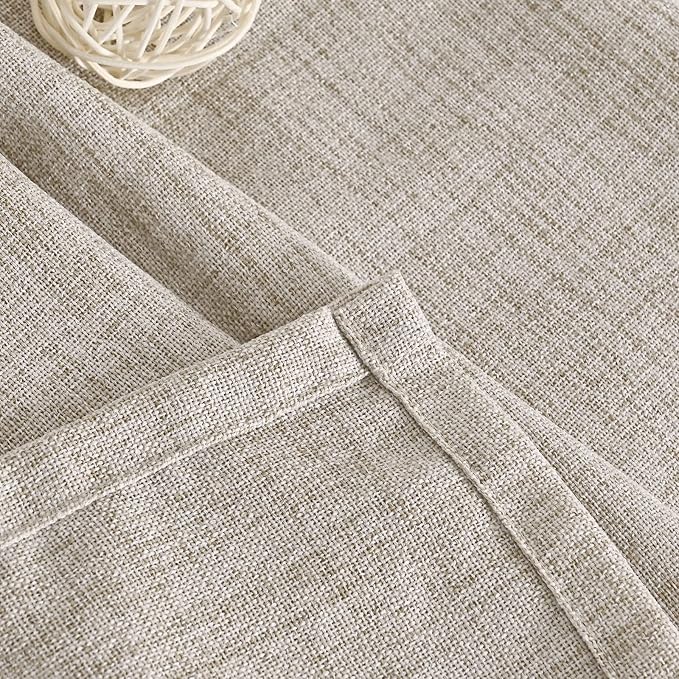 YoungsTex Short Linen Curtains 54 Inches Long - Image 7