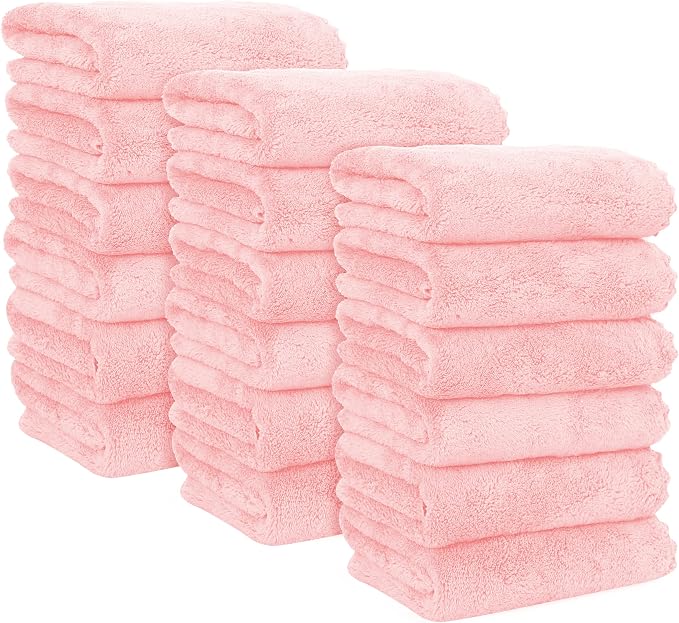 MOONQUEEN 18 Pack Premium Hand Towels by MOONQUEEN