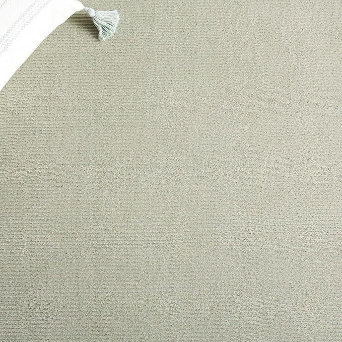 SAFAVIEH Revive Collection Area Rug - 4' x 6', Sage, Transitional Design, Stain Resistant, Ideal for High Traffic Areas in Living Room, Bedroom & Dining Room (REV102W-4)