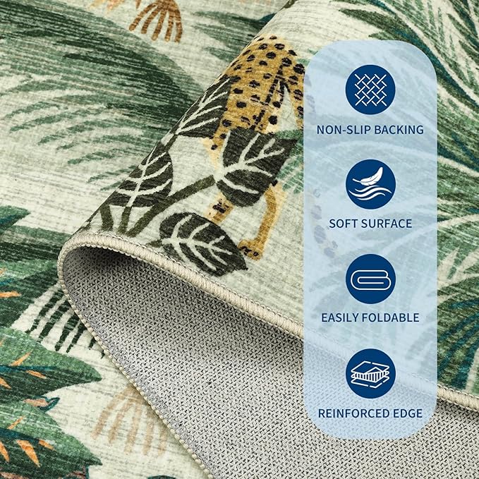 GarveeHome Round Area Rugs 6ft for Bedroom - Image 4