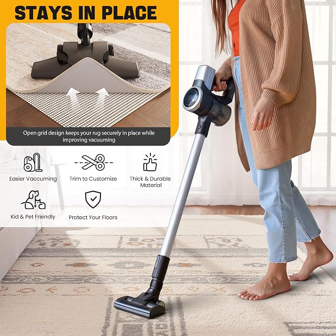 Non-Slip Rug Pad Gripper 5x7 Feet, Anti Skid Mat - Image 5