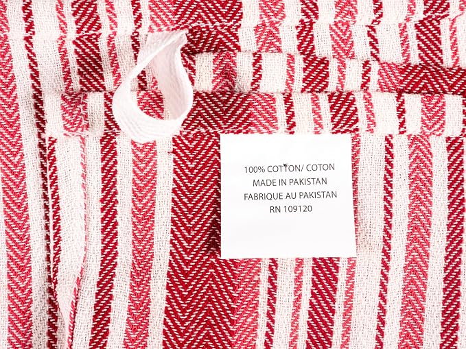 KAF Home Assorted Flat Kitchen Towels |100% Cotton - Image 7