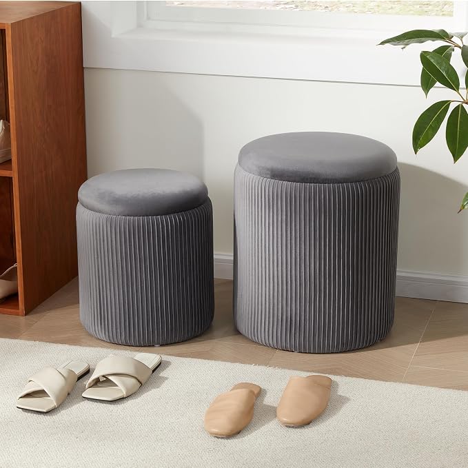 Royal Windsor Round Ottoman - Image 9