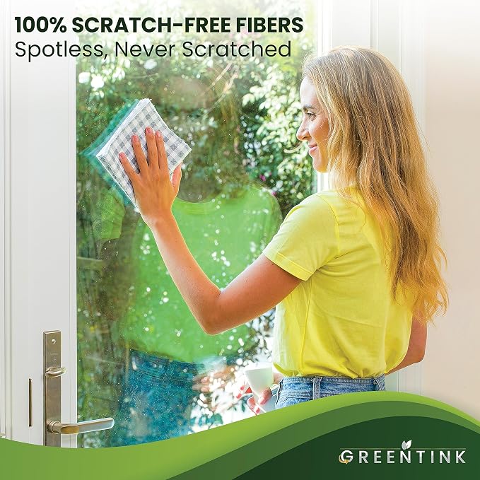 Eco-Friendly Reusable Dish Cloth Set – 24-Pk Multipurpose Kitchen Cleaning - Image 2