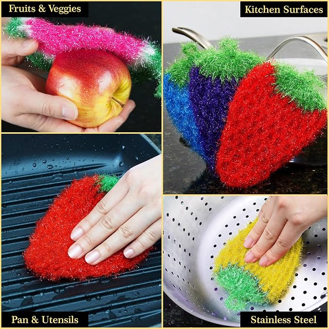 Dish Scrubbie Durable DishScrubber – Long Lasting, Non-Scratch, Odorless and - Image 5