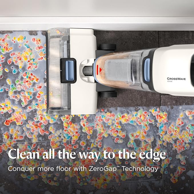 Bissell CrossWave Edge Floor Cleaner, Wet Dry Vacuum Mop - Image 4
