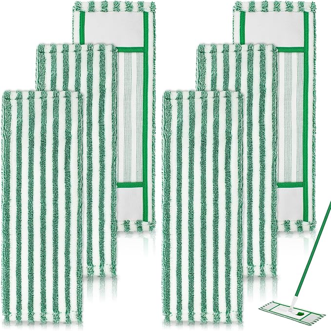 Mop Pads Refills Compatible by ProfessionalCleaningSupplier