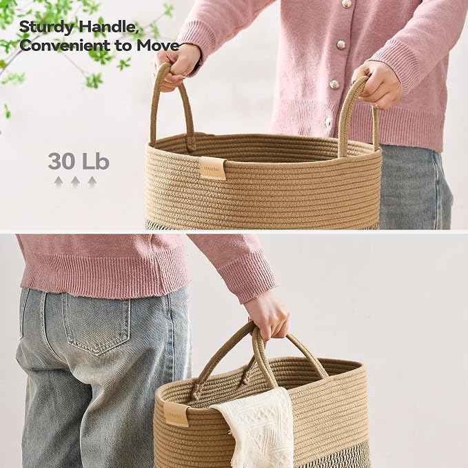 Laundry Hamper 62L, Large Laundry Basket - Image 4