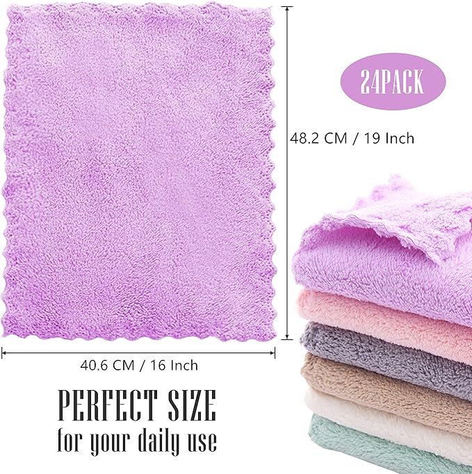 24 Pack Kitchen Dishcloths - Image 2