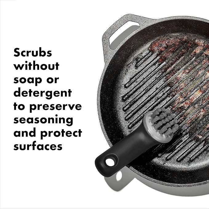 OXO Good Grips Cast Iron Brush​ - Image 6