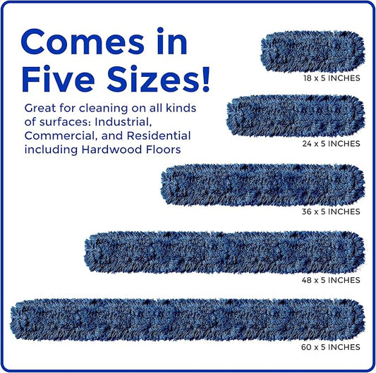 Nine Forty 36-Inch Premium Nylon Dust Mop Replacement Head - Image 2