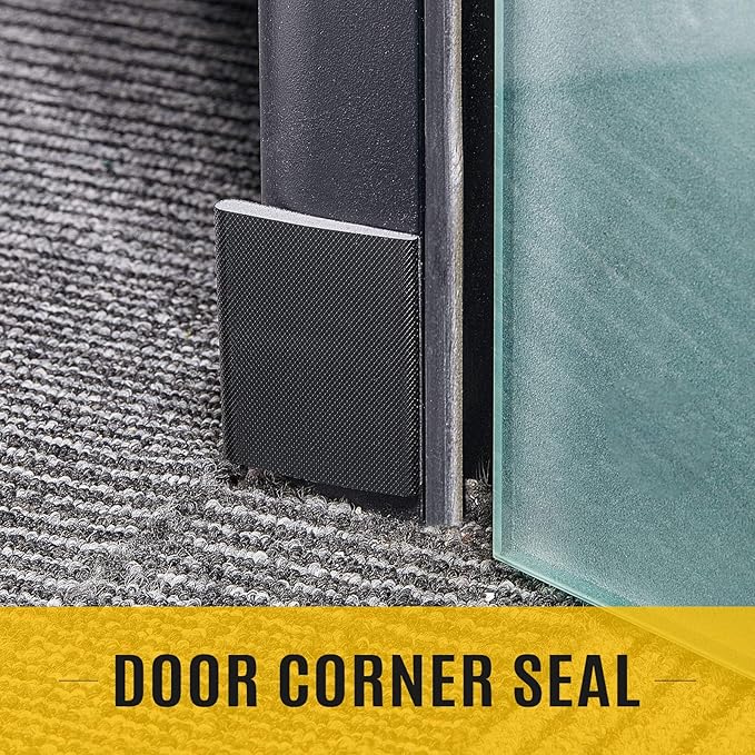 Zonon 16-Piece Door Corner Seal Weatherstripping Exterior Draft Stopper - Image 4