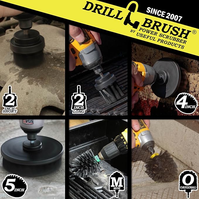 The Ultimate No-Wire Grill Brush Kit - Image 2