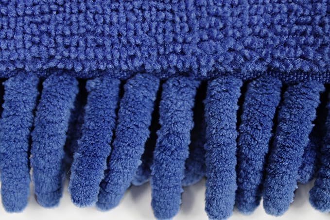 CleanAide Dual-Sided Chenille and Terry Microfiber Duster Covers, Fits Flex - Image 3