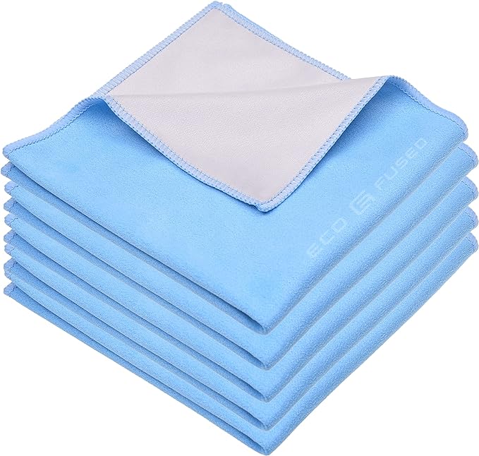 Eco-Fused Oversized Microfiber Cleaning Cloths XL by Eco-Fused