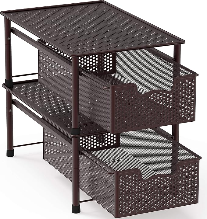 Simple Houseware Stackable Cabinet Basket Drawer Organizer - Image 4