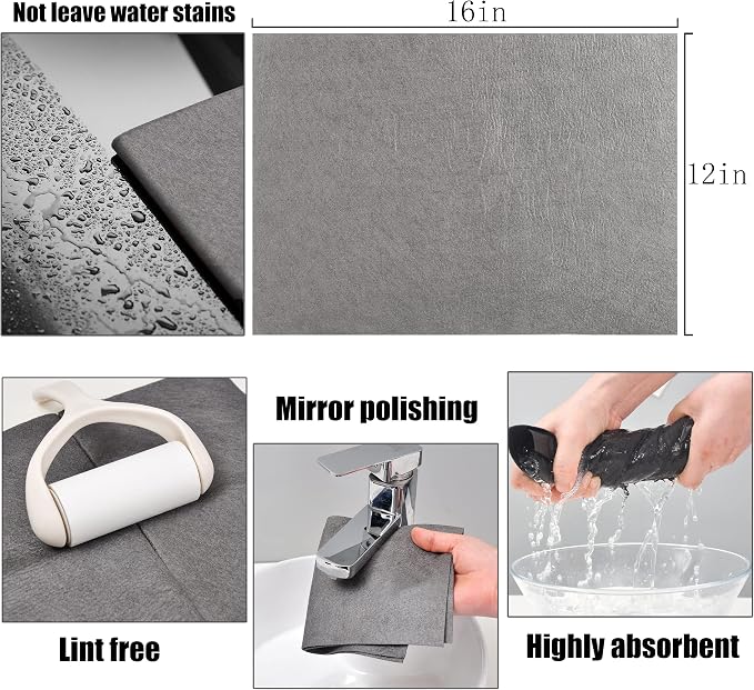 KTT Thickened Magic Cleaning Cloth, Reusable Microfiber Cleaning Cloth.Lint - Image 3