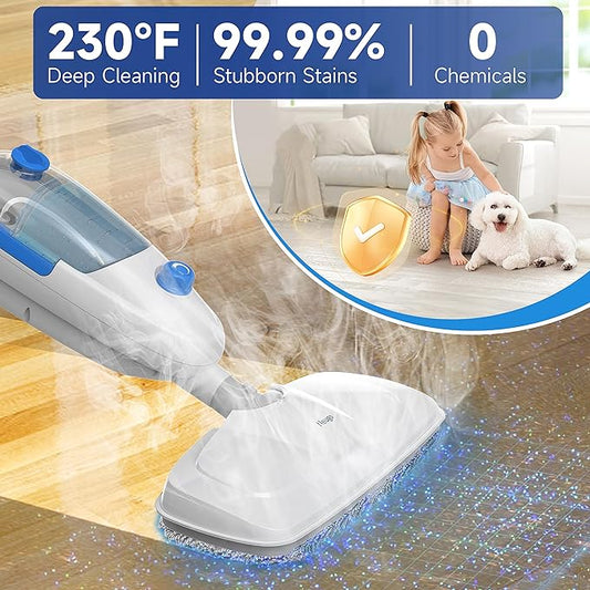 Steam Mop for Hardwood Floor Cleaning, Floor Steamer Cleaner Lightweight for - Image 2