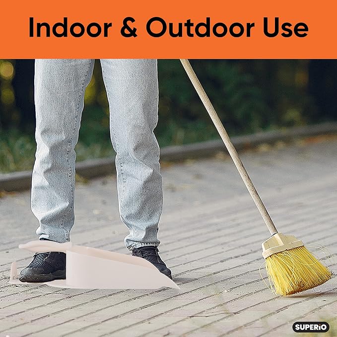 Superio Heavy Duty Plastic Step-on Dustpan - Image 7