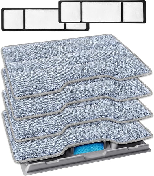 KEEPOW Reusable Mop Replacement Pads Compatible by KEEPOW