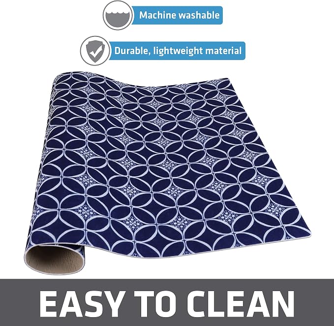 Drymate Jumbo XL Dish Drying Mat, Low-Profile, Super Absorbent, Quick Dry Fabric - Image 6