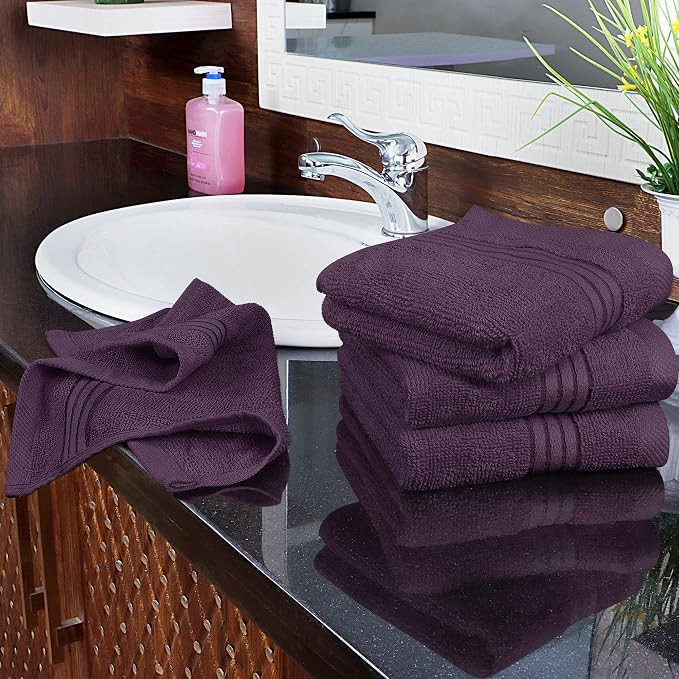 Utopia Towels Wash Cloths Set, 12 by 12 Inches, 100% Cotton Ring Spun, Highly - Image 8