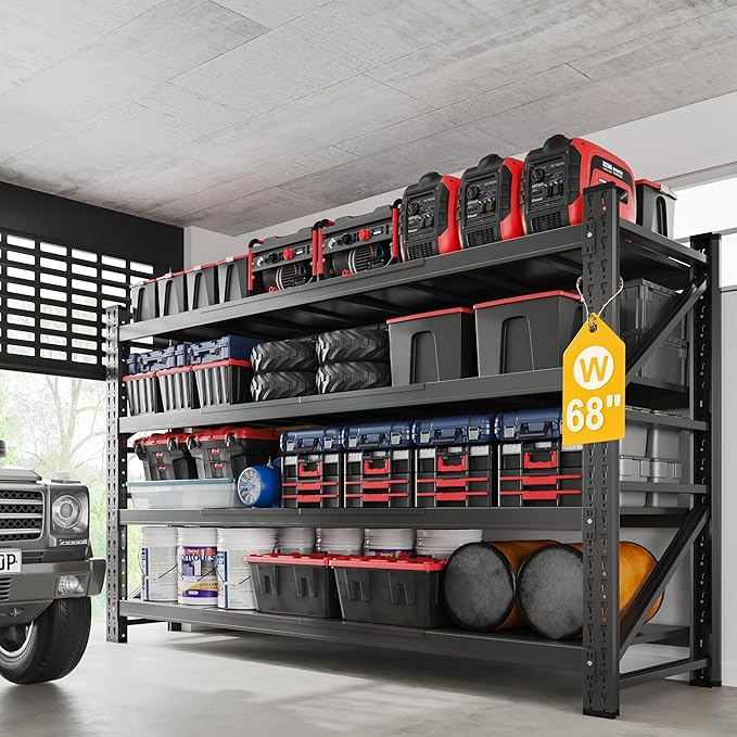 8000LBS Metal Steel Storage Shelves by Fesbos