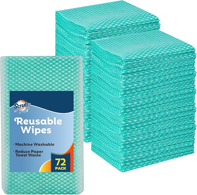 SCRUBIT Reusable Cleaning Wipes, Handy Wipes by SCRUBIT