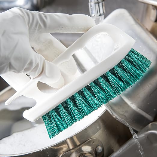 SPARTA 4002409 Ergonomic Iron-Shaped Handle Scrub Brush - Image 5