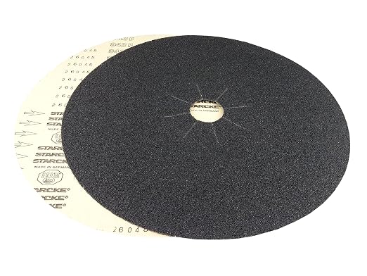 Starcke 16'' x 2'' Silicon Carbide Slotted Edger Floor Sanding Discs - Image 2