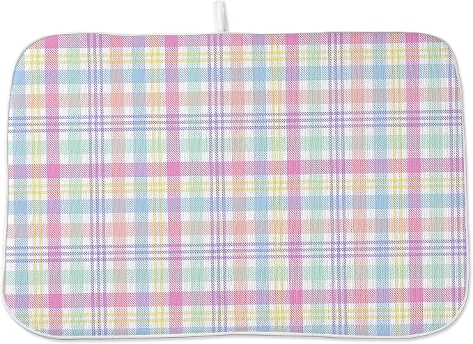 Spring Dish Drying Mat 18x24 Inches by OFIRD